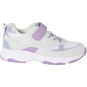 Bertha - Baskets Sport - Ecru - Klittenband en Elastische Veters