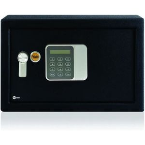 Yale Elektronische Hotelkluis Medium - Cijferslot - Kluis met Alarm - 250 x 350 x 250 mm - Zwart