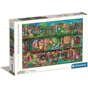 Clementoni - Puzzel - 6000 Stukjes - Magisch Bos - Puzzel Voor Volwassenen - High Quality Collection