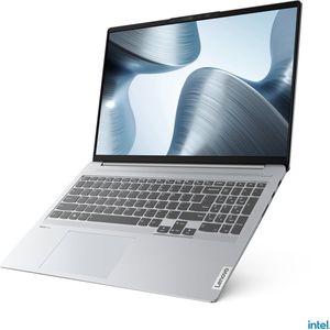 Lenovo IdeaPad 5 Pro i5-12500H Notebook 40,6 cm (16"") 2.5K Intel® Core™ i5 16 GB LPDDR5-SDRAM 512 GB SSD Wi-Fi 6 (802.11ax) Windows 11 Home Grijs