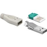 USB2.0 - USB-A (m) connector - toolless