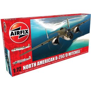 1:72 Airfix 06015 North American B25C/D Mitchell Plastic Modelbouwpakket