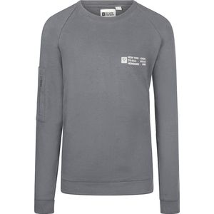 No Way Monday - Jongens Sweater - Dark Grey - Maat 104