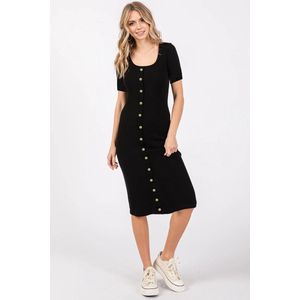 Starry Indigo - Dames Gebreide jurk