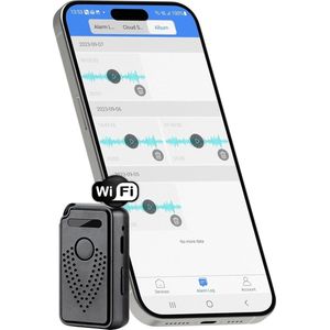 Equivera Afluisterapparatuur - Afluisterapparatuur op afstand - Afluisterapparatuur spy - Voice Recorder - Dictafoon