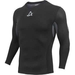 Heren compressieshirt lange mouwen voor sporten en buitenactiviteiten