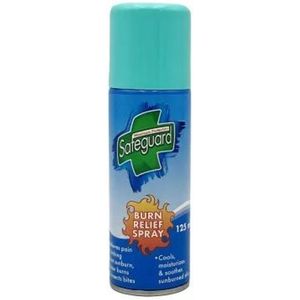 Safeguard burn relief spray | 125 ml | verlichting van pijn bij lichte brandwonden en jeuk