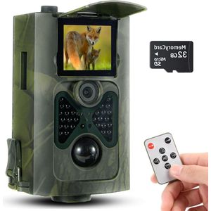 24MP 1080P HD groothoek 120° De met IR 940nm LED bij zeer laag vermogen Quick Capture IP66 WATERDICHT 16G kaart HC-550A Wildcamera afstandsbediening Wildcamera