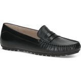 Caprice - Loafers - Zwart - Leer
