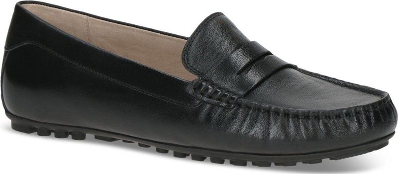 Caprice - Loafers - Zwart - Leer