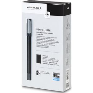 Moleskine Pen + Ellipse smart pen  - Zwart