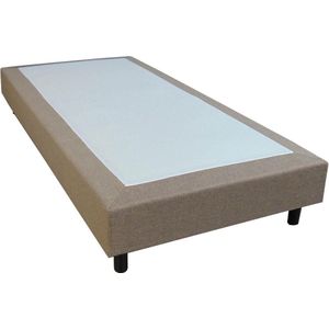 Slaaploods.nl Basic - Boxspring zonder matras - 70x200 cm - Eenpersoons - Beige