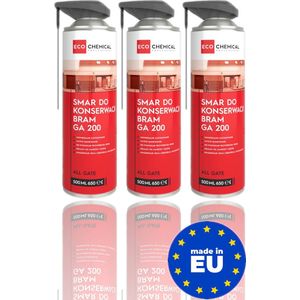 Slotenspray 3 x 500ml - Waterafstotend Vuilafstotend - Optimale Bescherming voor Fiets, Auto en Huis - Made in EU