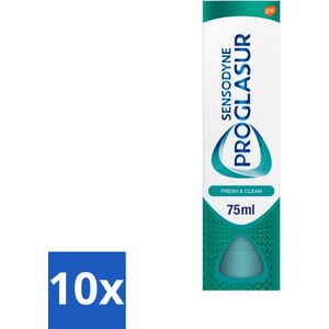 Sensodyne - Tandpasta - Pro Glasur - Fresh & Clean - 75ml x 10