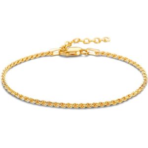 Zilver Verguld (Geel) Koord 1,7 mm 3 Micron 2103254