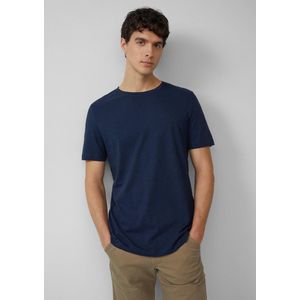 T-shirt - Katoen-Linnenmix - Normale Pasvorm - Ronde Hals