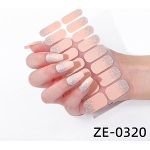 Prachtige nieuwe design NagelStickers Met Nagelvijlen/ 1 vel , 16 tips/ Manicure Nagel stickers / Nail stickers