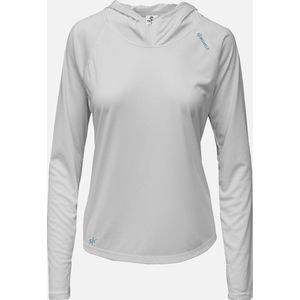 SKINSHIELD - UV-hoodie voor dames Pearl Grey - XXL