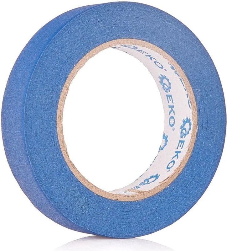 GEKO - Schilderstape - Blauw - 25mm x 50 meter - UV Bestendig - Vinyltape