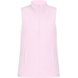 myMo - Fleece Vest - Slanke Pasvorm - Opstaande Kraag - Zwart