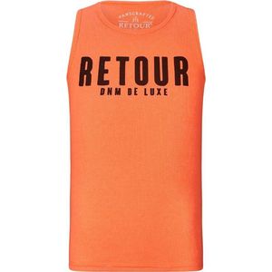 Retour Jeans Meisjes Topje - Neon coral - Maat 164