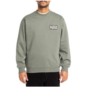 Rvca Cobra Service Sweatshirt Groen S Man
