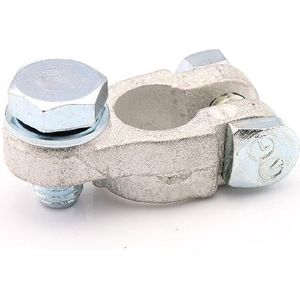 Accupoolklem met M10 draadeind plus pool klem +