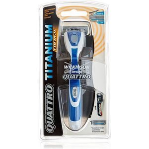 Wilkinson Sword Quattro Titanium X 4 Energy Razor + 1 scheermesjes