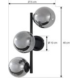 Lindby - Orbelia - Wandlamp - Zwart - Dimbaar - Modern