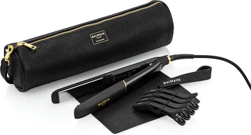 Balmain HC - Professional Titanium Straightener - Zwart/Goud - Stijltang