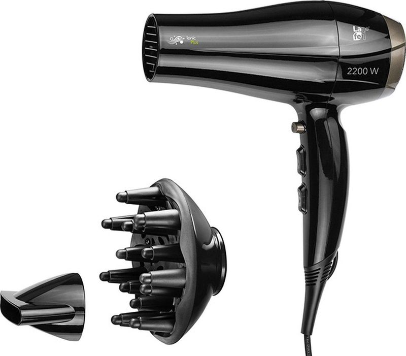 Lafe SWJ-002 föhn Haardroger - Professionele styling thuis - 2200W - zwart
