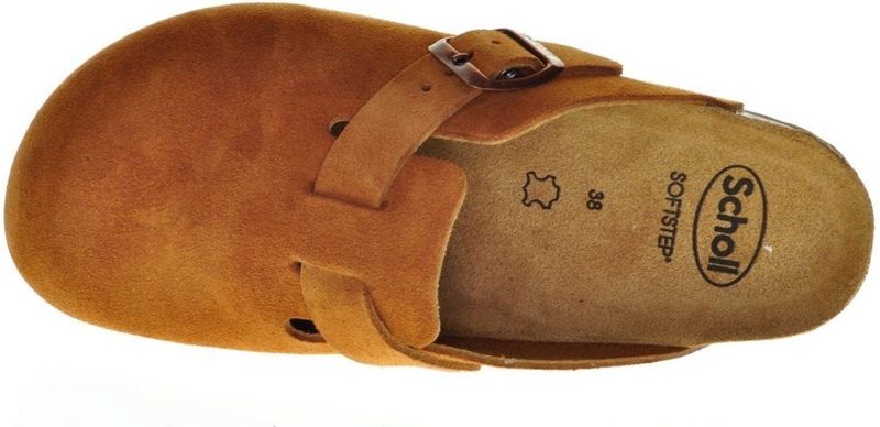 Scholl - Fae - Klomp - Cognac - Suède