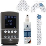 axion - STIM-PRO X9B - TENS-apparaat - 4-kanaals - Inclusief Rugelektroden en Contactspray