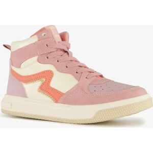 Blue Box hoge meisjes sneakers pastelroze - Maat 28