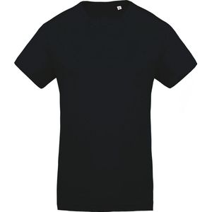 Kariban Heren Organische Bemanningsleden Hals T-Shirt (Marine)