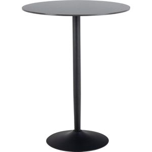 Sohome Ronde Bartafel / Statafel Dinna - Keramiek 80cm - Kleur Zwart