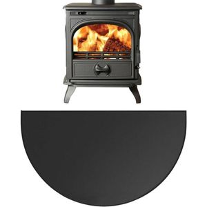 Brandwerende mat 107 x 61 cm vonkenbeschermingsplaat voor open haarden vuurvaste vlamvertragende mat ter bescherming van de vloer