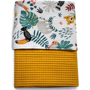 Wiegdeken Oker Jungle