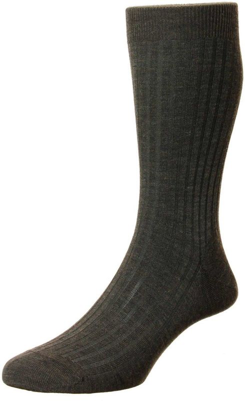 Pantherella Laburnum Sokken Merinowol Pak Sokken Bruin - Maat 45-47