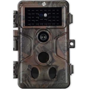 Equivera Wildcamera voor Buiten - Wildcamera - Met Nachtzicht - Wildlife Camera - Bewegingsdetector - Hoge Kwaliteit Beeld