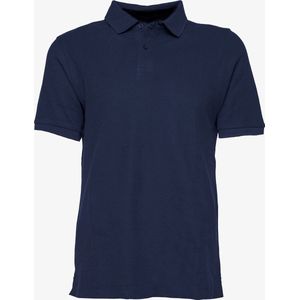 Unsigned heren polo - Blauw - Maat M