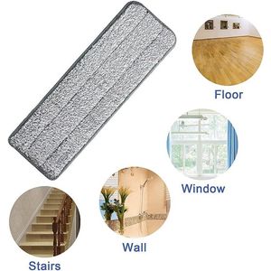 Mop Pads Microvezel Vervanging - Wasbaar - Hergebruikt - Spray Reveal Mop - Natte of Droge Vloeren