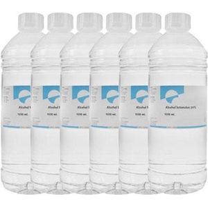 Chempropack Alcohol Ketonatus 70%  6 stuks x 1000 ml