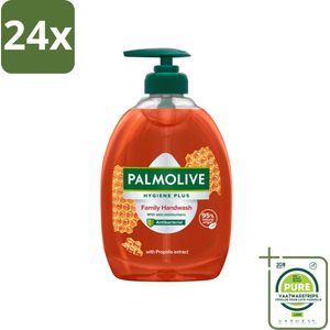 Palmolive - Hygiëne - Handzeep - Antibacterieel & Fris - 500 ml - Voordeelverpakking - 24 stuks - Antibacteriële handzeep - Vloeibare handzeep