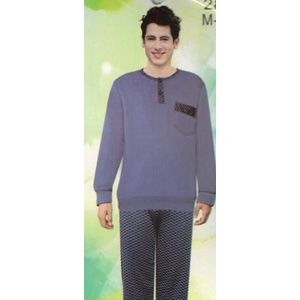 Pyjama Heren Volwassenen | Lange Mouw Lange Broek | Winter Pyama Heren Volwassenen | winter Pyjama | leuk geschenk | mix color | Maat XXL