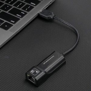Ethernet naar RJ45-adapter 100 Mbps High Speed USB2.0 naar RJ45-conversiekabel - Universele Breedbandconverter - Voor Laptops en Desktops .