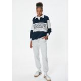 Koton - Sweatshirt - Navy - Donkerblauw - Grijs