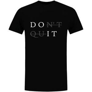 Don't Quit Heren T-shirt - do it - motivatie - sporten - hardlopen - trainen - sportschool - shirt