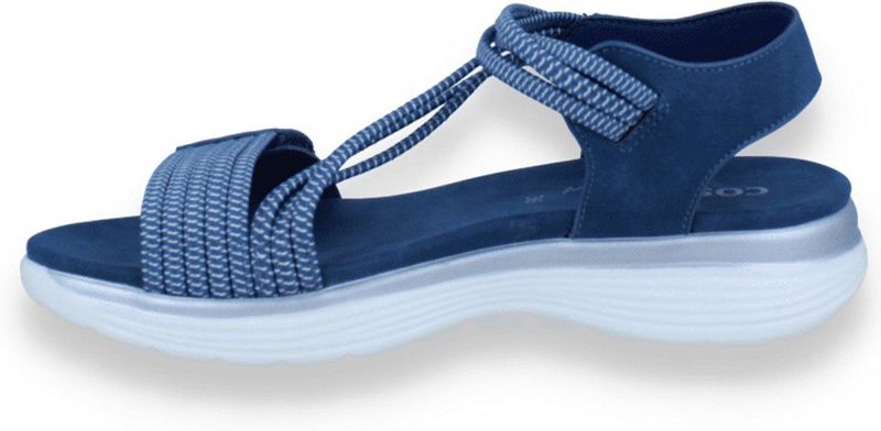 Cosmos Comfort - Sandaal - Zwart - Verstelbare Riempjes