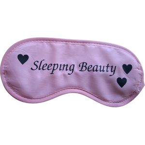 TWOA - Slaapmasker Roze - Grappige tekst - Sleeping beauty